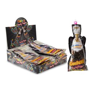 Confetti Poppers Retail Counter Display by Windy City Novelties- RCP302UN