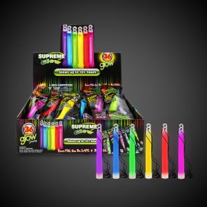 Everyday Glow Sticks Retail Counter Display by Windy City Novelties- RCG610UN
