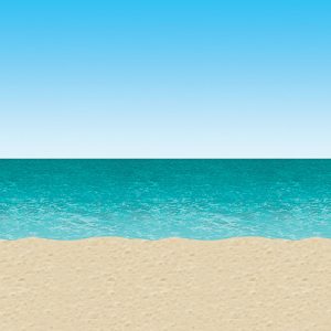 Ocean & Blue Sky Scene Setter by Windy City Novelties- DEC52001EA