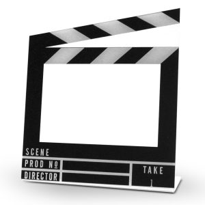 Clapboard 3" x 5" Photo Frame by Windy City Novelties- GIF005EA
