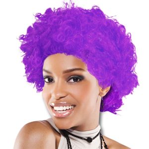 Purple Afro Wig by Windy City Novelties- HAT28-HAT284EA