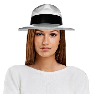 Silver Gangster Fedora Hats - 12 Pack by Windy City Novelties- HAT345DZ