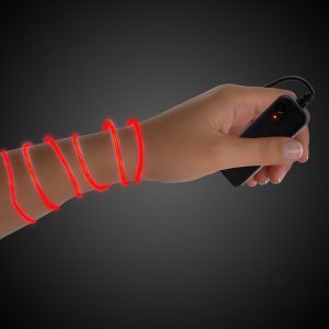 Red EL Wire 3 Yards by Windy City Novelties- LIT100-LIT1006EA