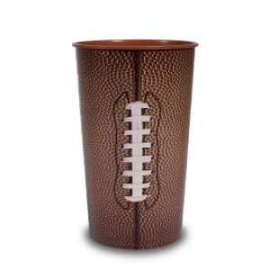 Football 22 oz. Plastic Cup by Windy City Novelties- PAP102249EA