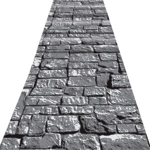 Stone Path Floor Runner by Windy City Novelties- DEC00388EA