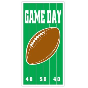 Football Game Day Door Cover by Windy City Novelties- DEC50007EA