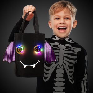 LED Trick or Treat Bat Bag by Windy City Novelties- APR233EA