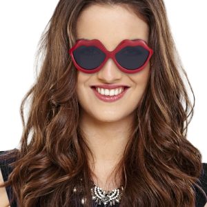 Red Lips Sunglasses by Windy City Novelties- GLS074DZ