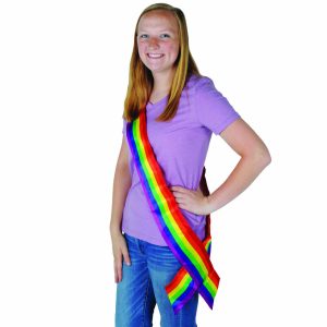 Rainbow Sash by Windy City Novelties- APR201EA