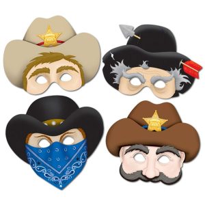 Western Masks by Windy City Novelties- APR179UN