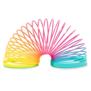 Rainbow 3" Spring Toys by Windy City Novelties- NOV044DZ