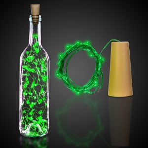 Green LED Cork String Light Set by Windy City Novelties- LIT82-LIT824EA