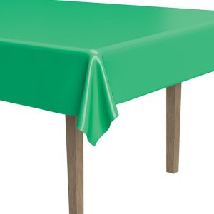Green PartyTablecover by Windy City Novelties- PAP4631TEA
