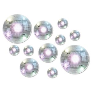 Disco Ball Cutouts by Windy City Novelties- DEC52147UN