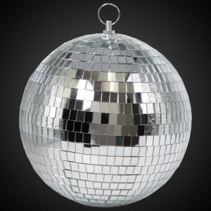 Disco 12" Mirror Ball by Windy City Novelties- LIT181EA