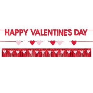 Valentine's Day Banner Kit by Windy City Novelties- DEC120865UN