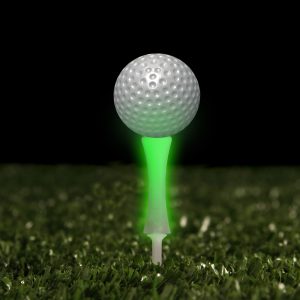 Green Glow Golf Tees by Windy City Novelties- GFTEEUN