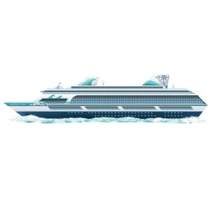 Cruise Ship Jointed Cutout by Windy City Novelties- DEC53759EA