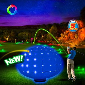 Night Golf LED Dome Target by Windy City Novelties- LIT455EA