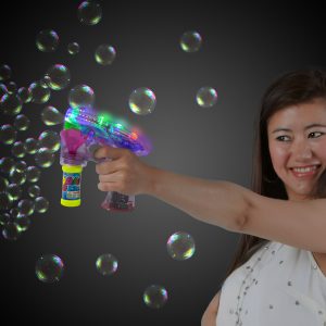 LED 7" Bubble Gun by Windy City Novelties- BUB204EA