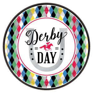 Derby Day 9" Plates by Windy City Novelties- PAP2050DPUN