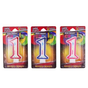 Number '1' Candles by Windy City Novelties- CDL41501UN