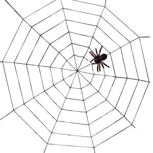 Giant Rope Spider Web by Windy City Novelties- DEC670381EA