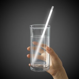 White 9" Glow Straws by Windy City Novelties- GST93-GST938UN