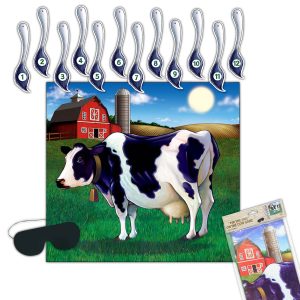 Pin the Tail On the Cow Game by Windy City Novelties- GAM148UN