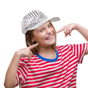 Silver Sequin Newsboy Cap by Windy City Novelties- HAT265EA