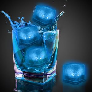 Blue LED Ice Cubes by Windy City Novelties- LIT9-LIT963DZ