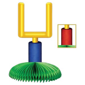 Football Goal Post 9" Centerpiece by Windy City Novelties- DEC55017EA