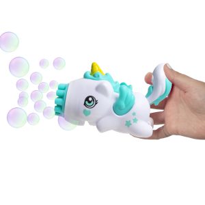 Blue Unicorn Bubble Blaster by Windy City Novelties- BUB081EA