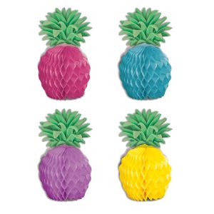 Mini Pineapple Centerpieces by Windy City Novelties- DEC53449UN