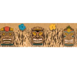 Vintage Tiki Banner by Windy City Novelties- DEC120669EA