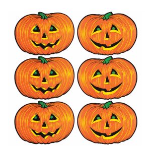 Jack-O-Lantern Cutouts by Windy City Novelties- DEC00944UN