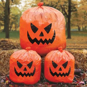 Jack-O-Lantern Lawn Bags by Windy City Novelties- DEC060UN
