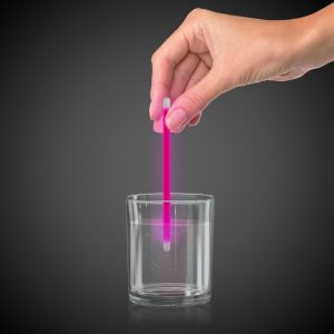 Pink Glow 5" Swizzle Sticks by Windy City Novelties- GSW50-GSW5005UN