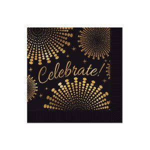 Celebrate Lunch Napkins by Windy City Novelties- PAP4968LUN
