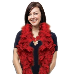 Red Feather Boa by Windy City Novelties- APR046EA