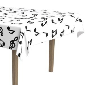 Musical Notes Table Cover by Windy City Novelties- PAP57927EA