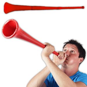 Red 28" Stadium Horn by Windy City Novelties- MUS12-MUS120EA
