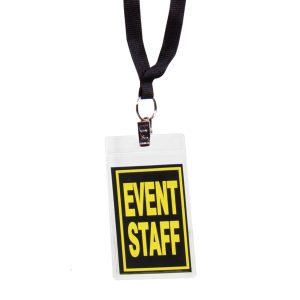 Event Staff VIP Lanyard by Windy City Novelties- APR030EA