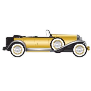 Roaring 20's Roadster Decoration by Windy City Novelties- DEC54768EA