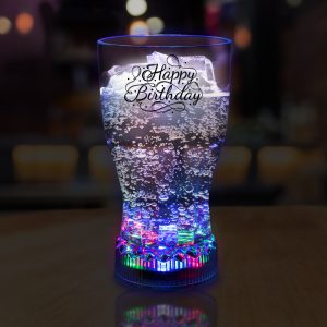 LED Happy Birthday 12 oz. Cup by Windy City Novelties- LIT856EA