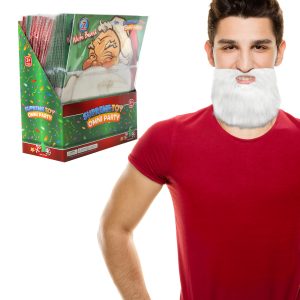 White Holiday Beards Retail Display by Windy City Novelties- RCA138UN