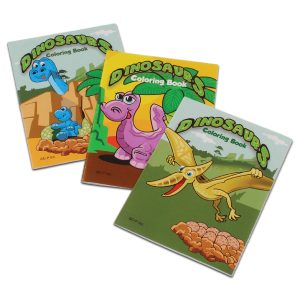 Dinosaur 5" Coloring Books by Windy City Novelties- STA123DZ