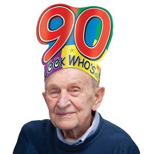 Look Who's 90 Crown by Windy City Novelties- HAT6629EA