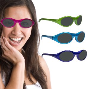 Metallic Party Sunglasses by Windy City Novelties- GLS040DZ