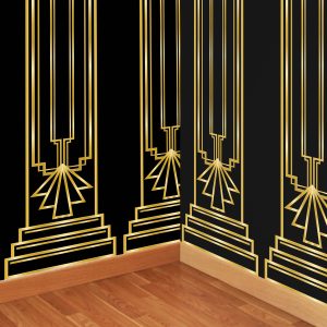 Roaring 20's Art Deco Room Roll by Windy City Novelties- DEC59908EA
